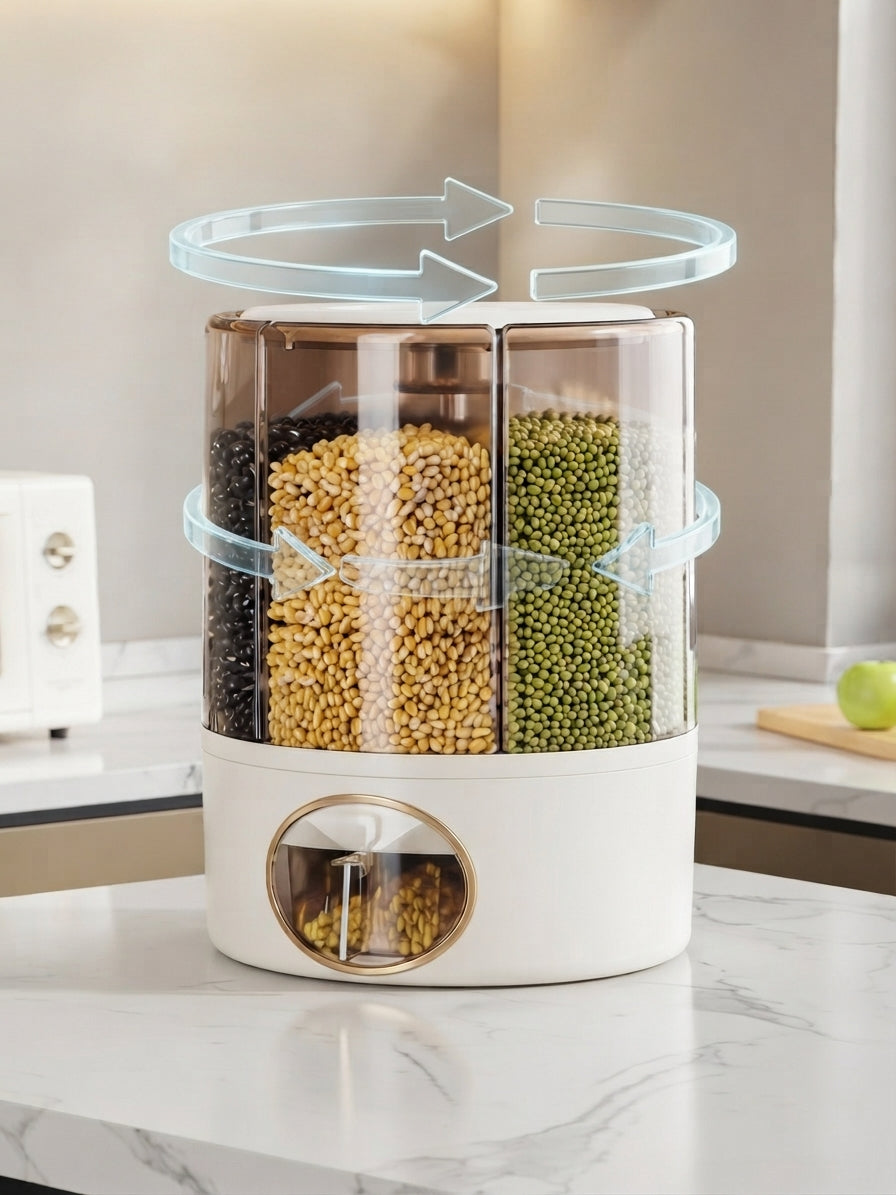 Grain Dispenser For The Kitchen
