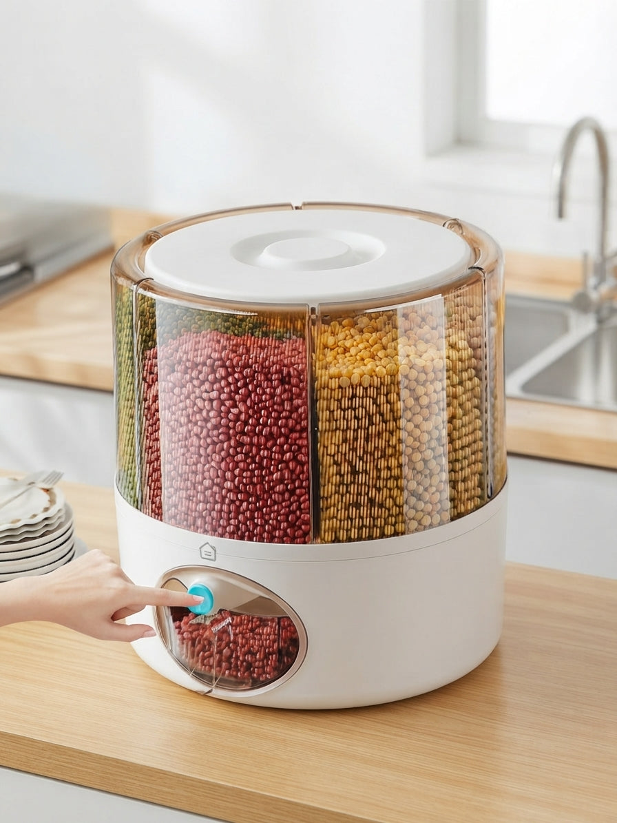 Grain Dispenser For The Kitchen