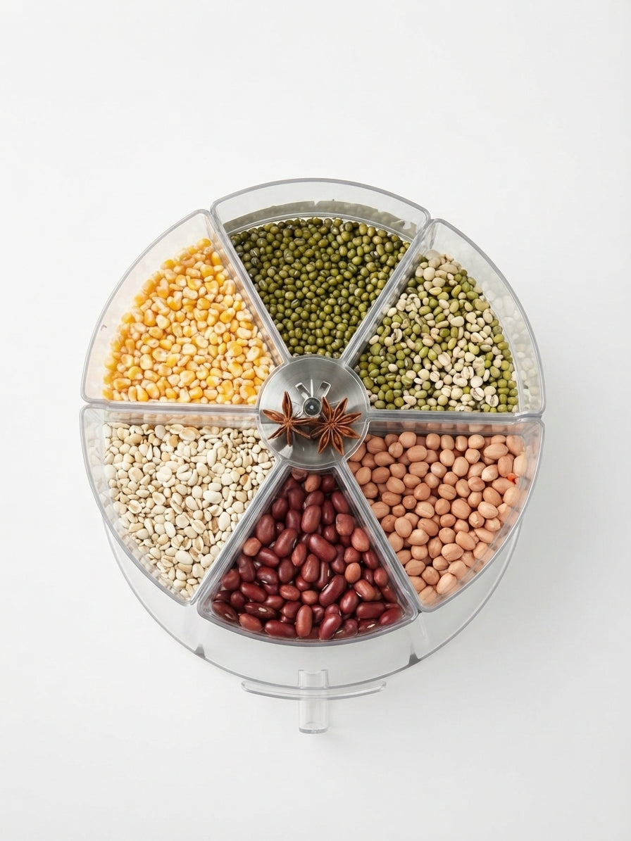 Grain Dispenser For The Kitchen